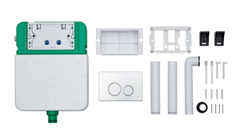 AZ501PPR暗裝水箱（綠）（蹲便）