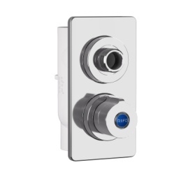 AZ104PPR暗裝瓷芯角閥DN25（白）（加高型）