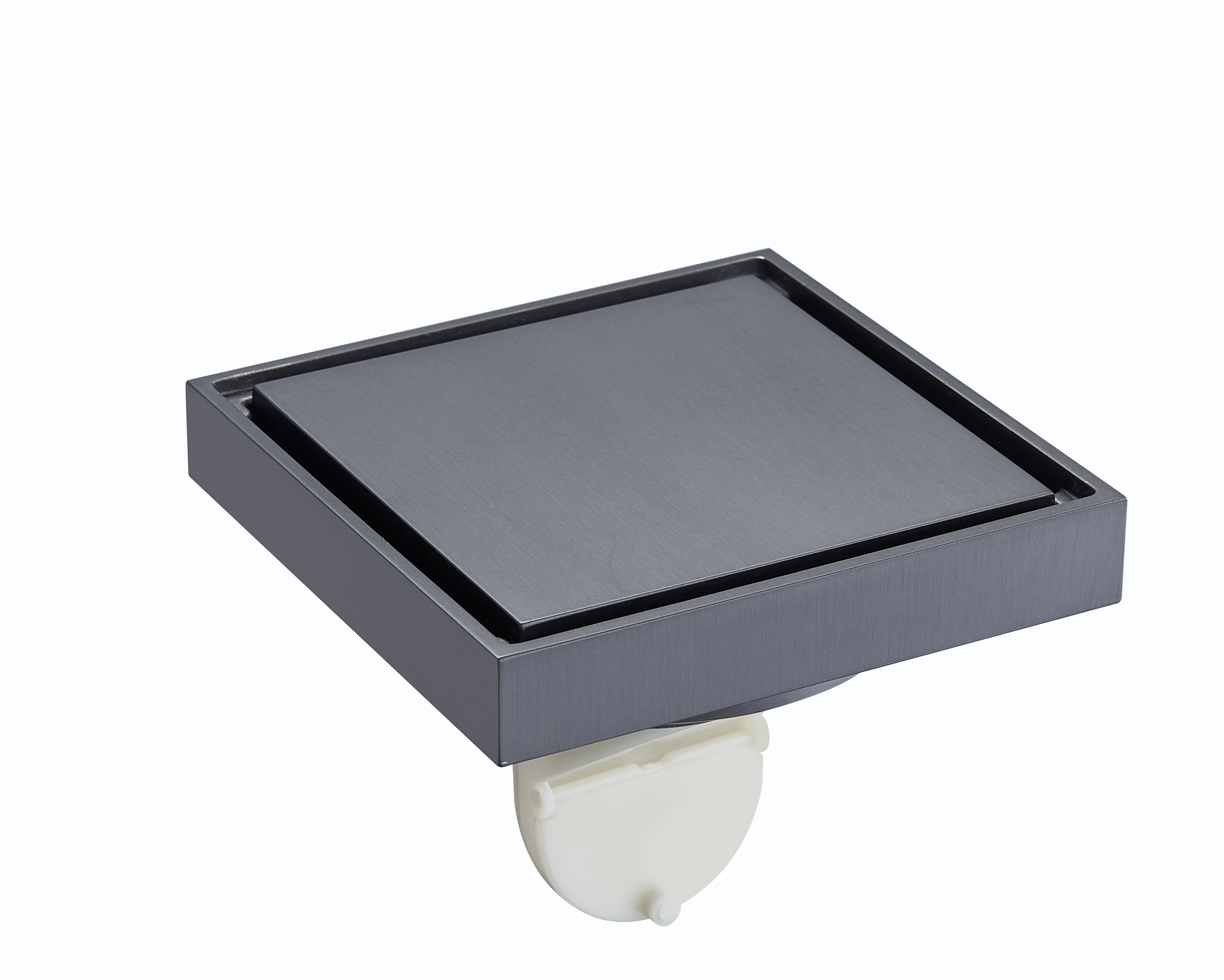 全銅地漏RF-DC3025Q（槍灰色）（配速流虹吸）